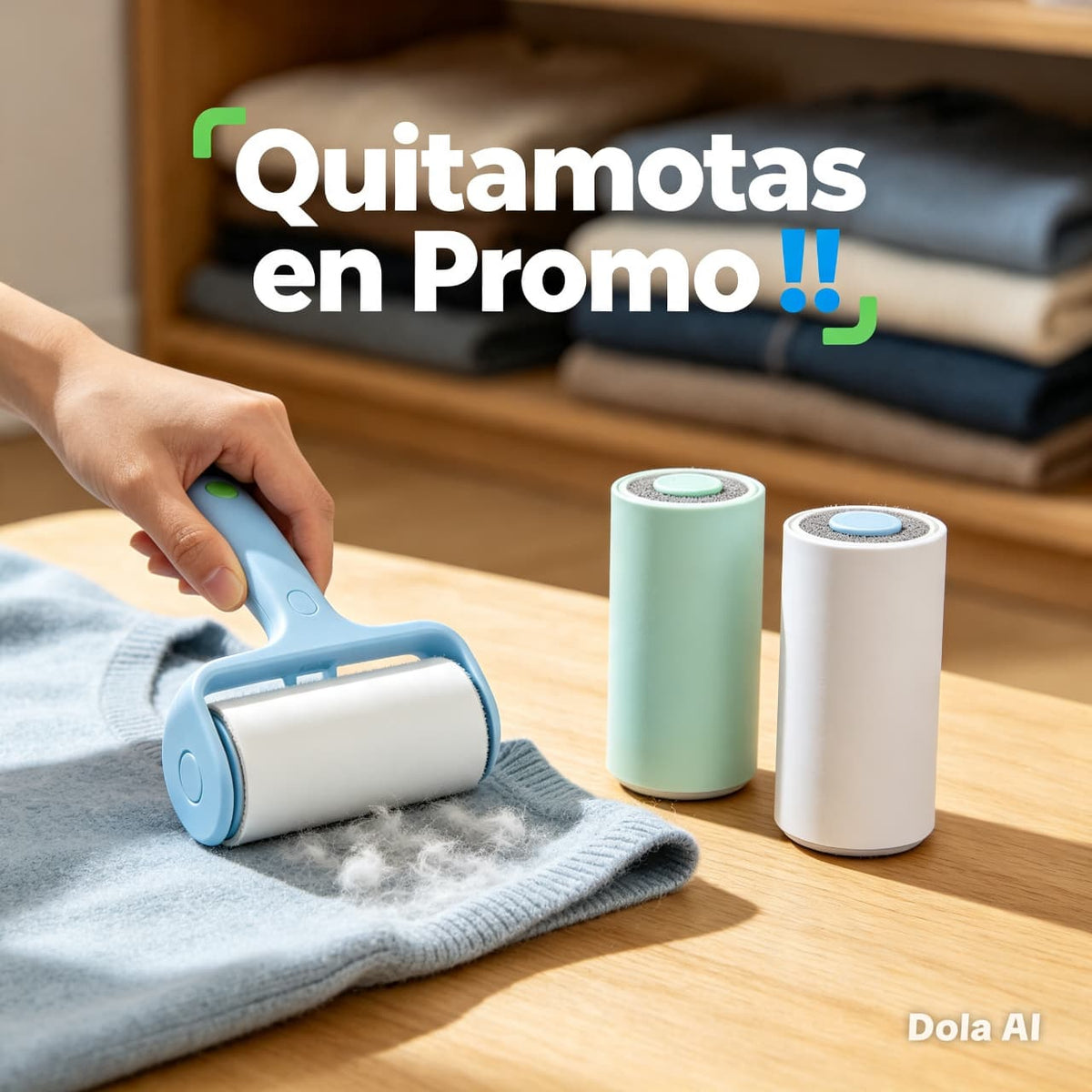 QUITAPELOS ADHESIVO PARA ROPA